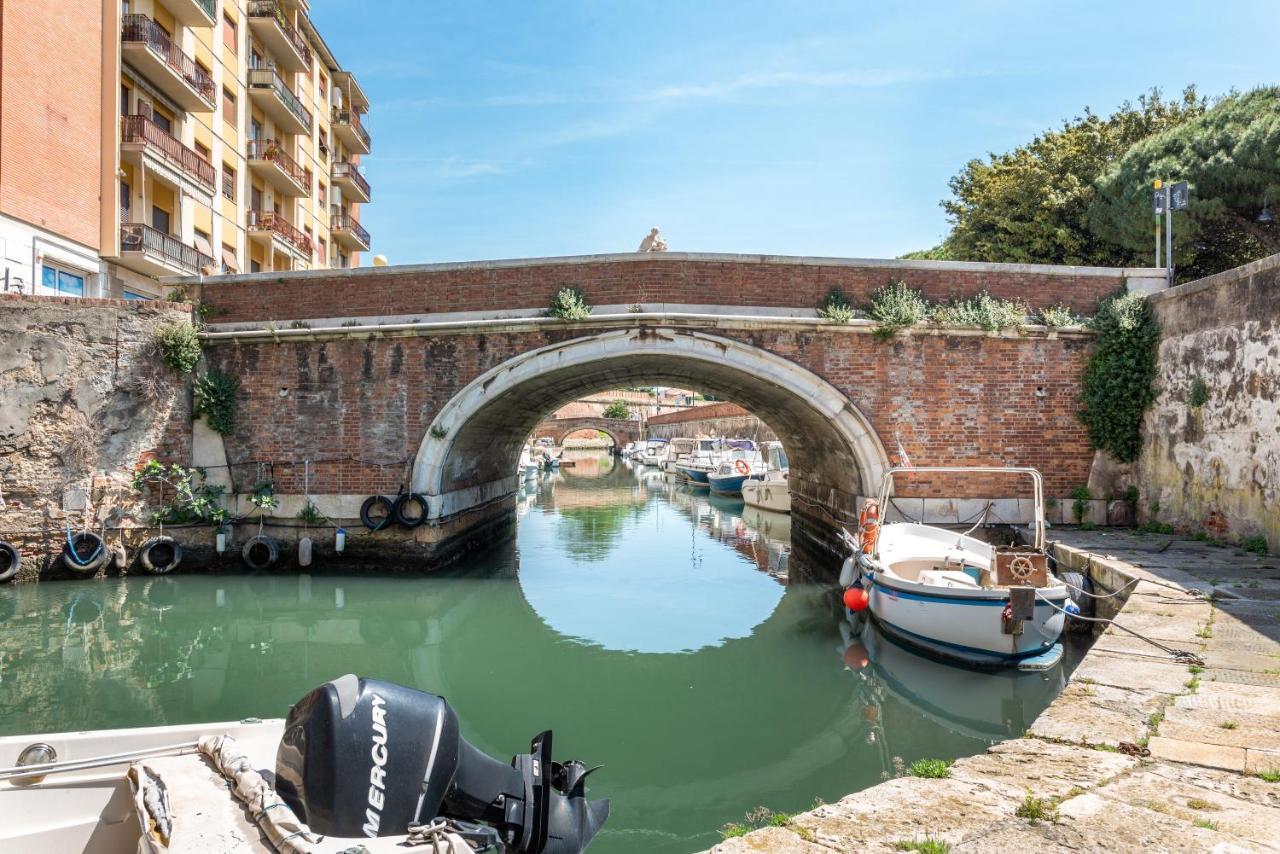 Piccola Venezia Canal View Charming Flat Livorno Dış mekan fotoğraf