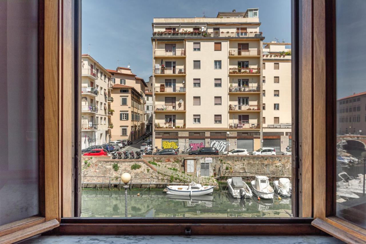 Piccola Venezia Canal View Charming Flat Livorno Dış mekan fotoğraf