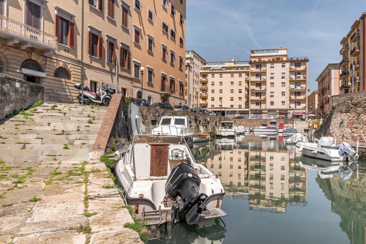 Piccola Venezia Canal View Charming Flat Livorno Dış mekan fotoğraf